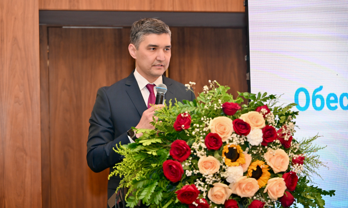 Figure 2 – Keynote speech given by Ilyas Bakytzhan