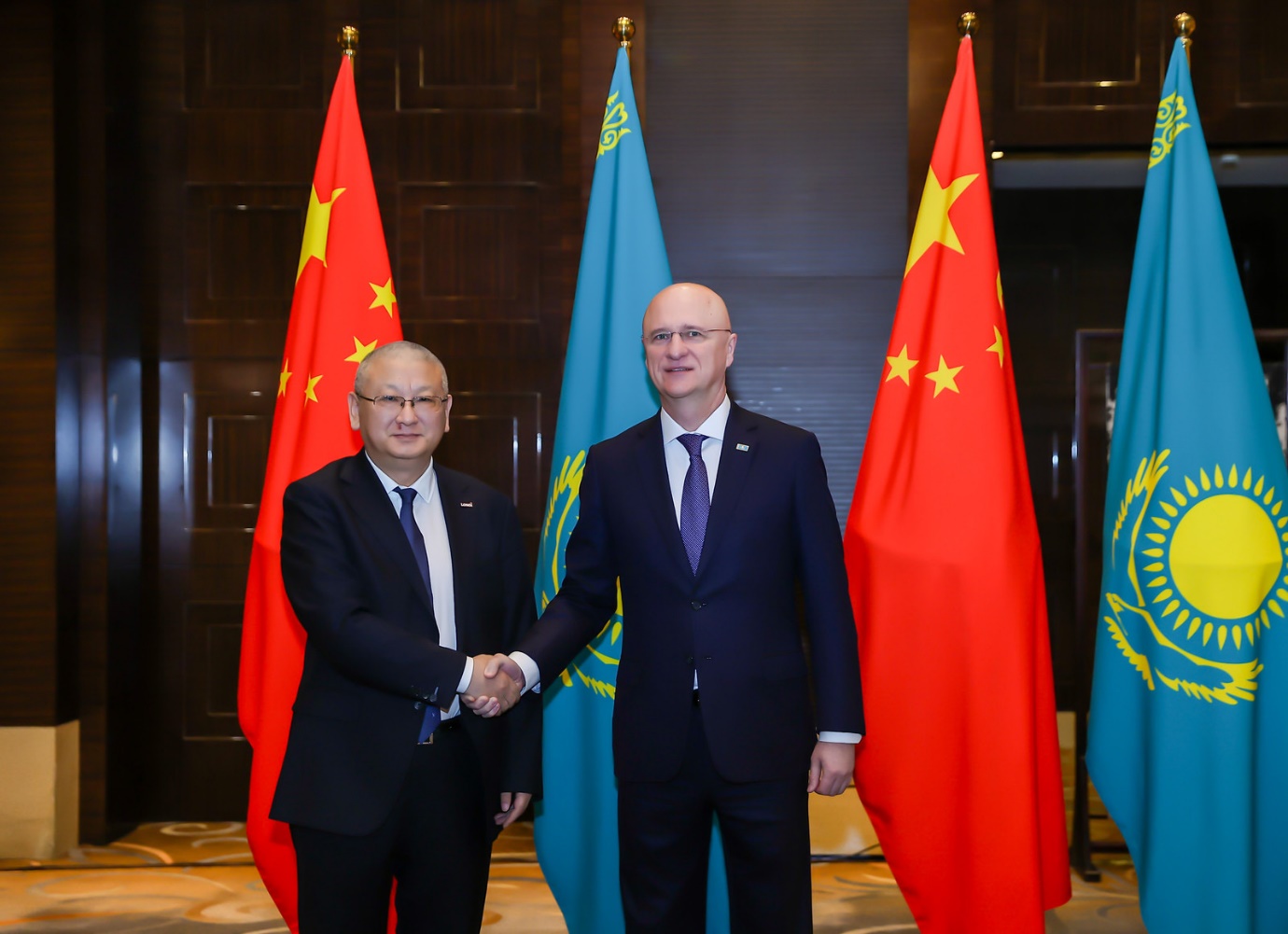 Figure 1 - Li Zhenguo's meeting with Roman Sklyar in Beijing in Mar, 2025