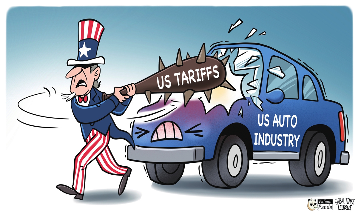 Self-defeating. Illustration: Liu Rui/GT