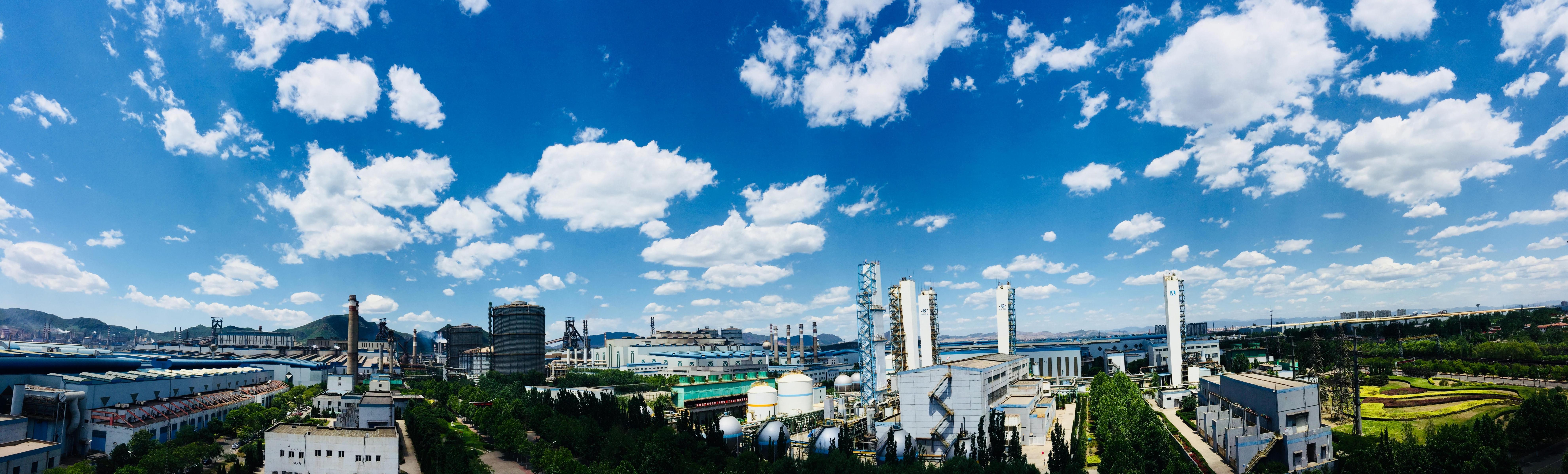 A view of Shougang Qian'an Iron and Steel Co., Ltd. (Photo/Yin Xiaolong) 