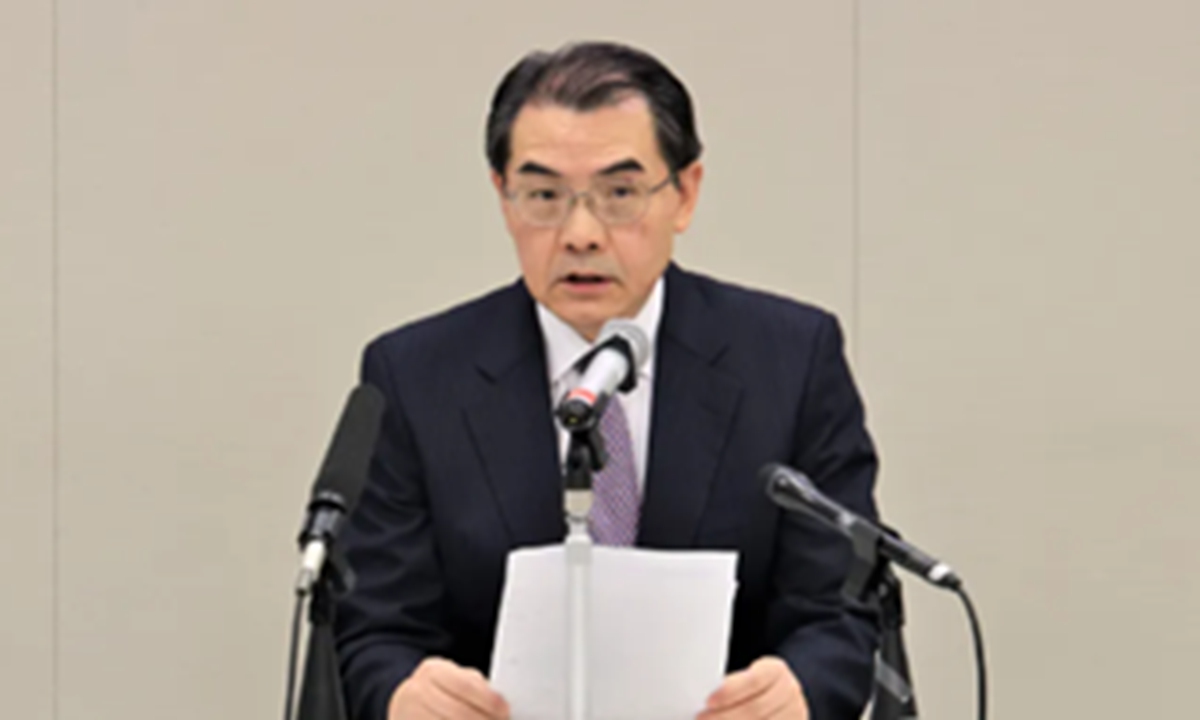 Chinese Ambassador to Japan Wu Jianghao Photo: the official WeChat accout of the Chinese Embassy in Japan