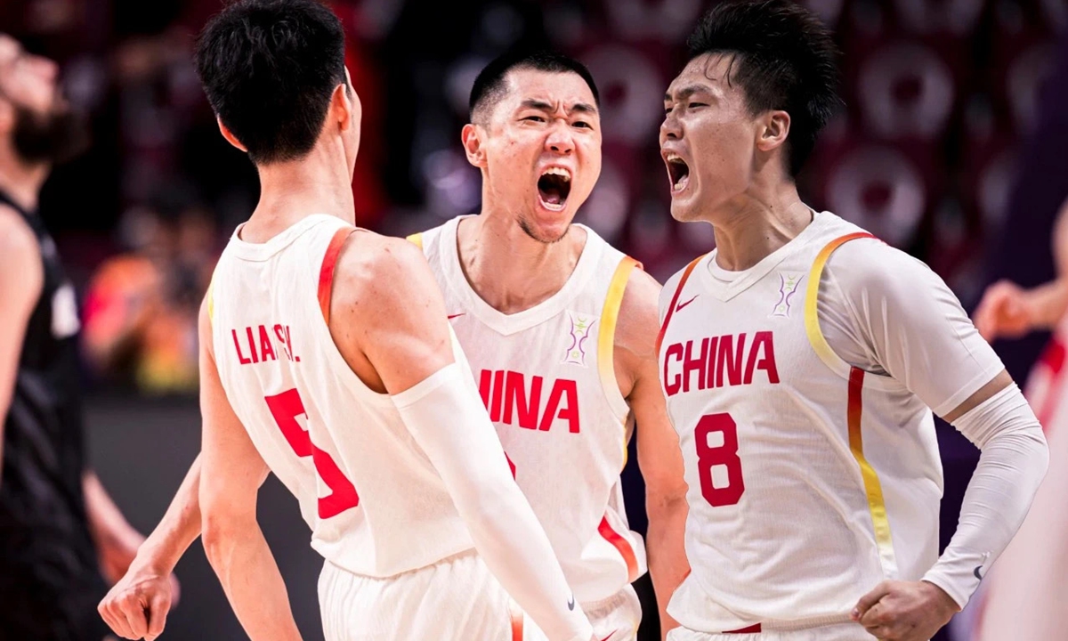 Fans across Taiwan Straits celebrate Team China's return to FIBA Asia Cup final after decade-long wait