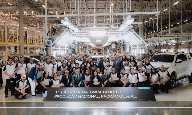 Photo: Sina Weibo account of China's private automaker Great Wall Motor