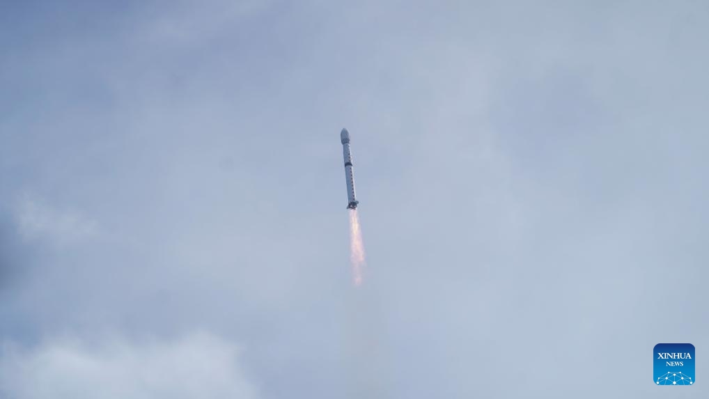 A Long March-4C carrier rocket carrying the Shiyan-28B 02 satellite blasts off from the Xichang Satellite Launch Center in southwest China's Sichuan Province, Aug. 17, 2025. The Shiyan-28B 02 satellite was launched at 4:55 p.m. (Beijing Time) aboard a Long March-4C carrier rocket and entered its preset orbit successfully. The satellite will be used mainly for space environment exploration and related technology tests. (Photo: Xinhua)