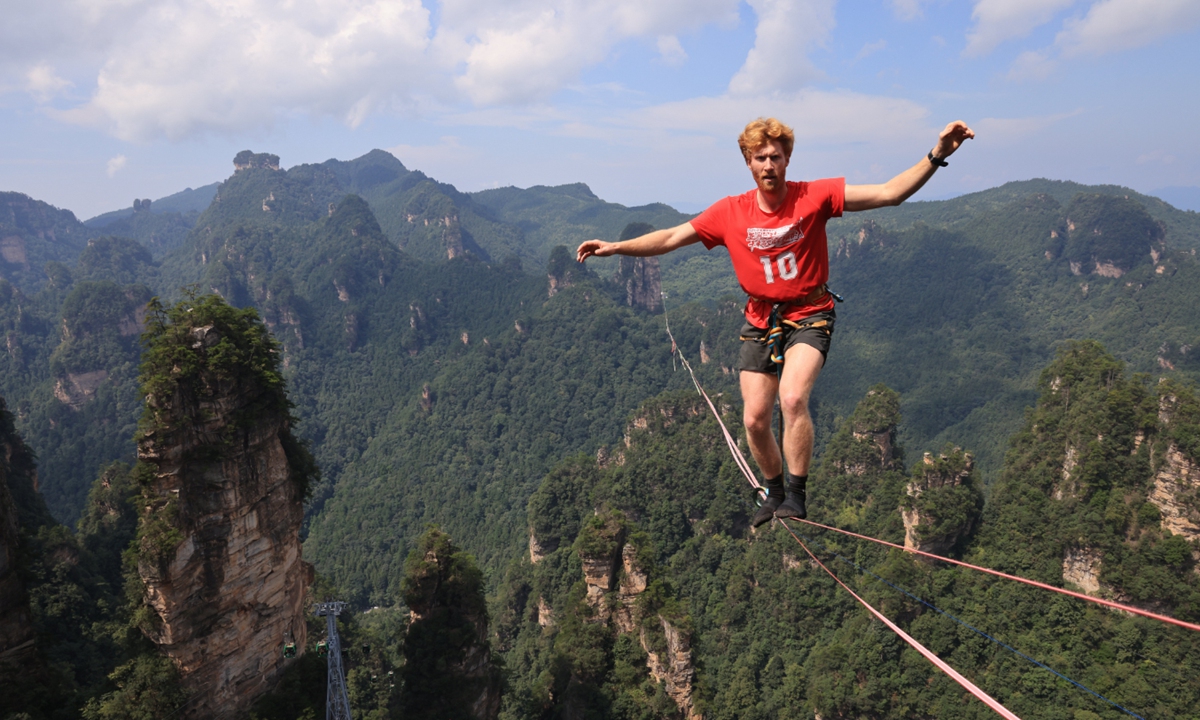 A participant competes in the 2025 