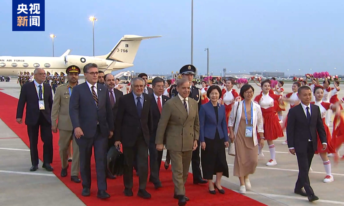 Pakistani Prime Minister Shehbaz Sharif Photo:CCTV