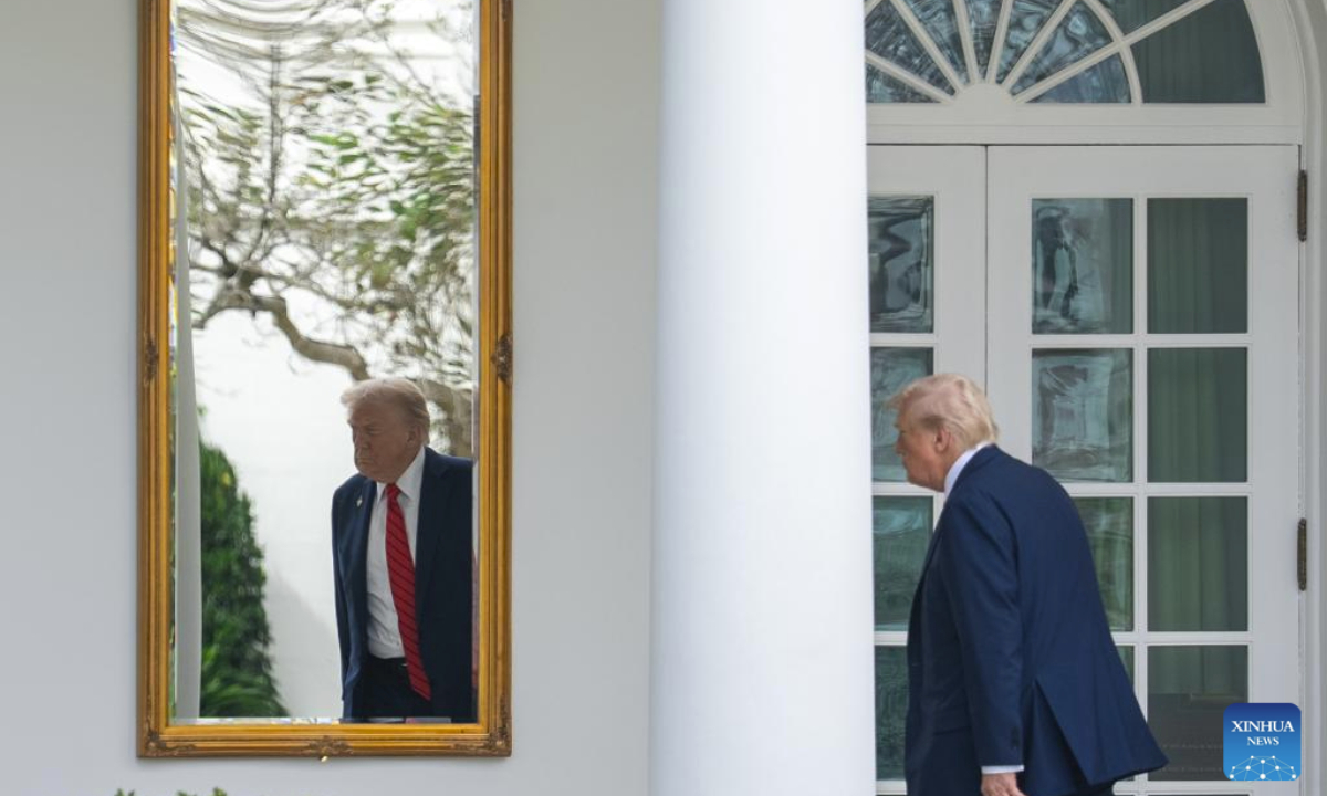 U.S. President Donald Trump walks towards the Oval Office upon arrival at the White House in Washington, D.C., the United States, on Oct. 10, 2025. The Trump administration announced Friday that federal layoffs had begun, as the federal government shutdown entered its 10th day.

The RIFs have begun, Russell Vought, White House Office of Management and Budget director, said on social media platform X, referring to Reduction in Force. The brief post did not disclose the number of employees affected or the specific departments involved. (Xinhua/Hu Yousong)