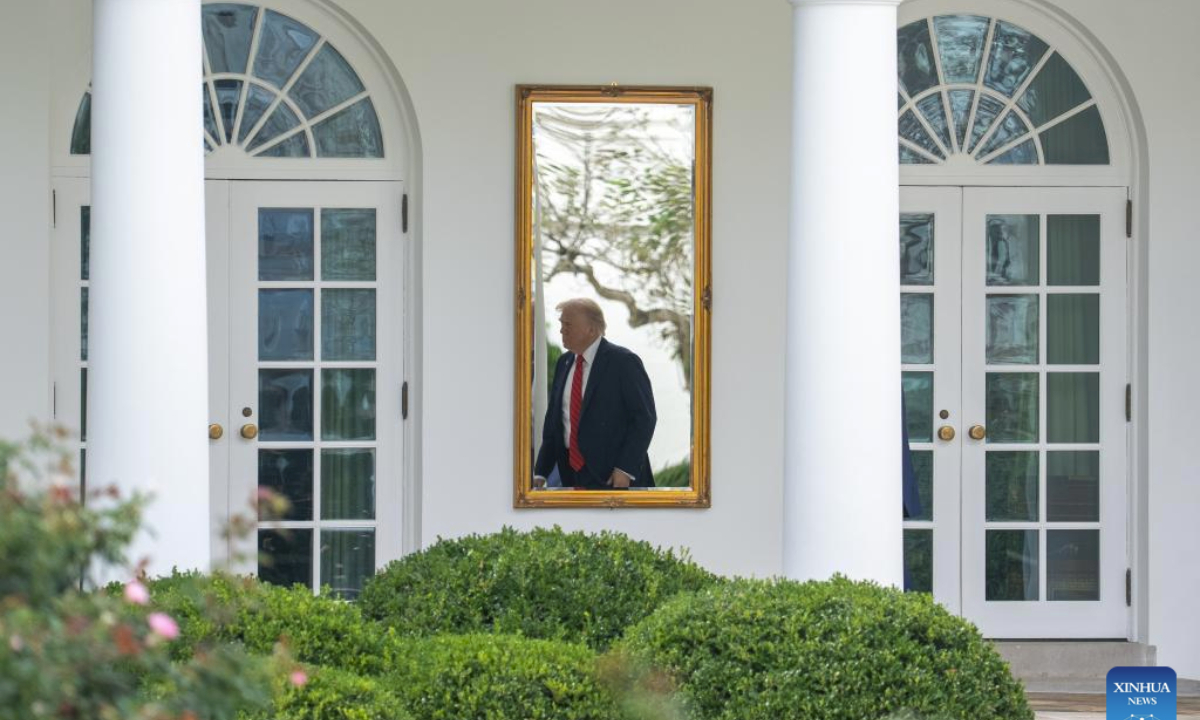 U.S. President Donald Trump walks towards the Oval Office upon arrival at the White House in Washington, D.C., the United States, on Oct. 10, 2025. The Trump administration announced Friday that federal layoffs had begun, as the federal government shutdown entered its 10th day.

The RIFs have begun, Russell Vought, White House Office of Management and Budget director, said on social media platform X, referring to Reduction in Force. The brief post did not disclose the number of employees affected or the specific departments involved. (Xinhua/Hu Yousong)