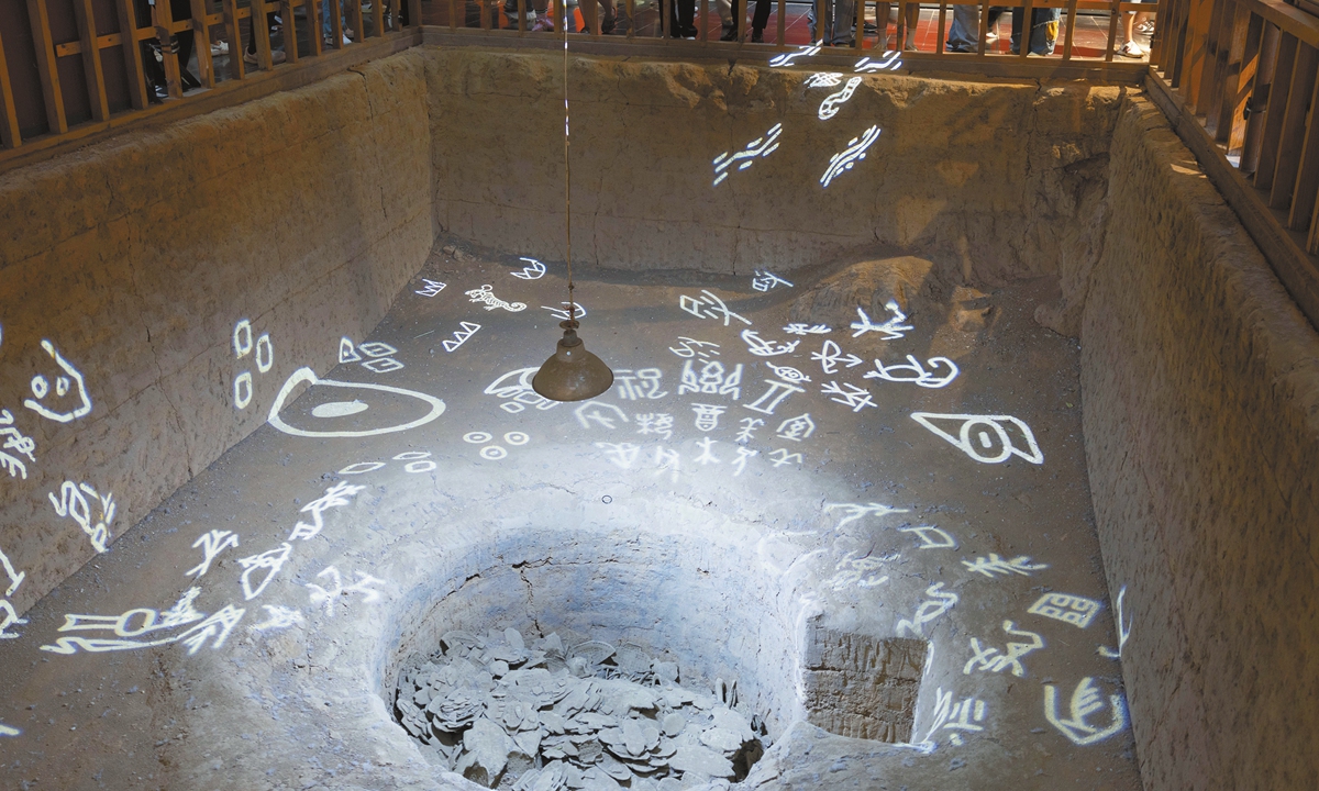 Yinxu ruins' palaces and ancestral temples Photo: Courtesy of the Southeast University