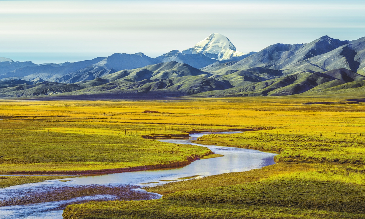 A view of Mount Kangrinboqe in Southwest China's Xizang Autonomous Region Photo: VCG