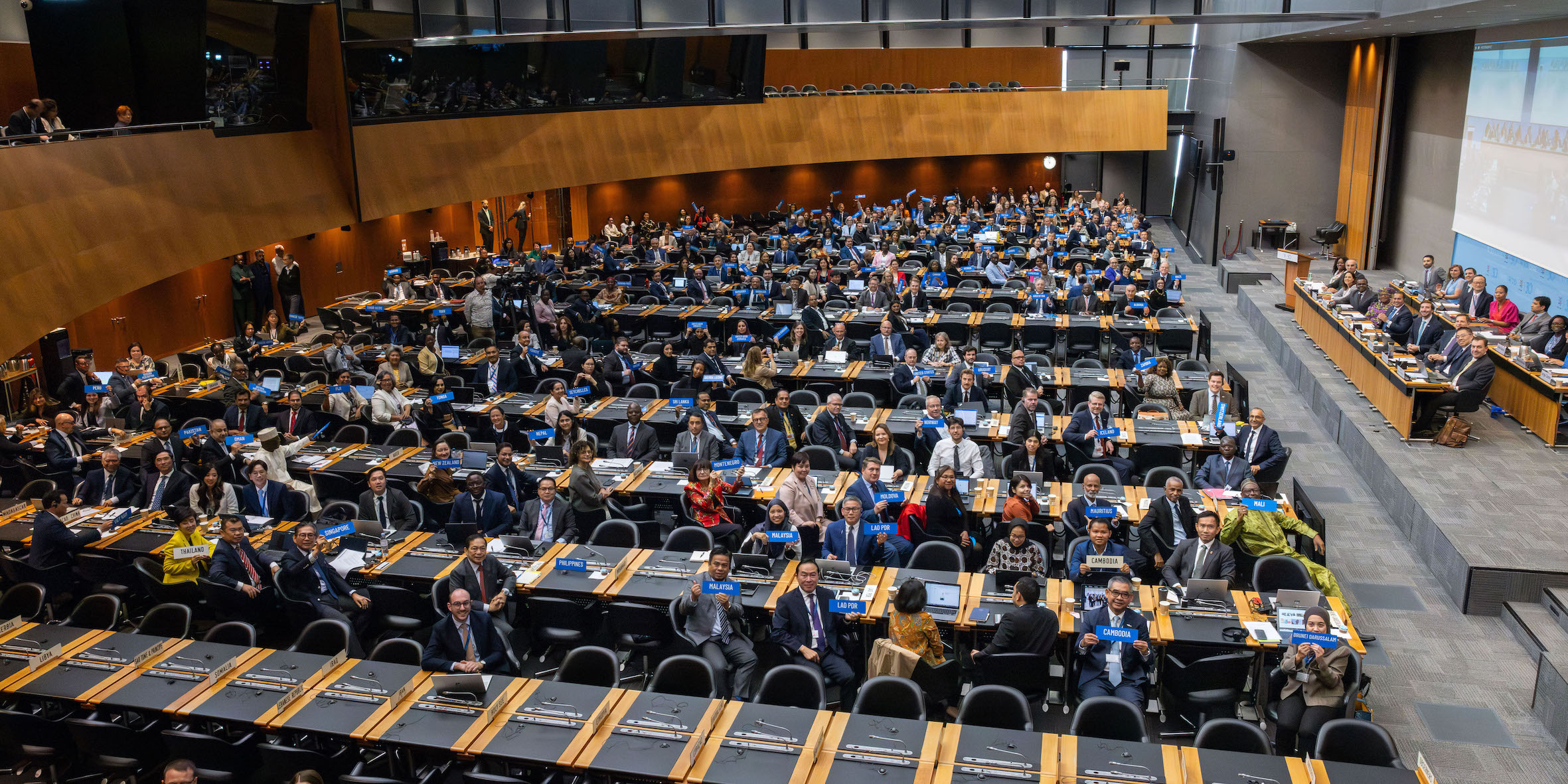 World Trade Organization Agreement on Fisheries Subsidies enters into force on September 15, 2025, in Geneva, Switzerland. Photo: WTO
