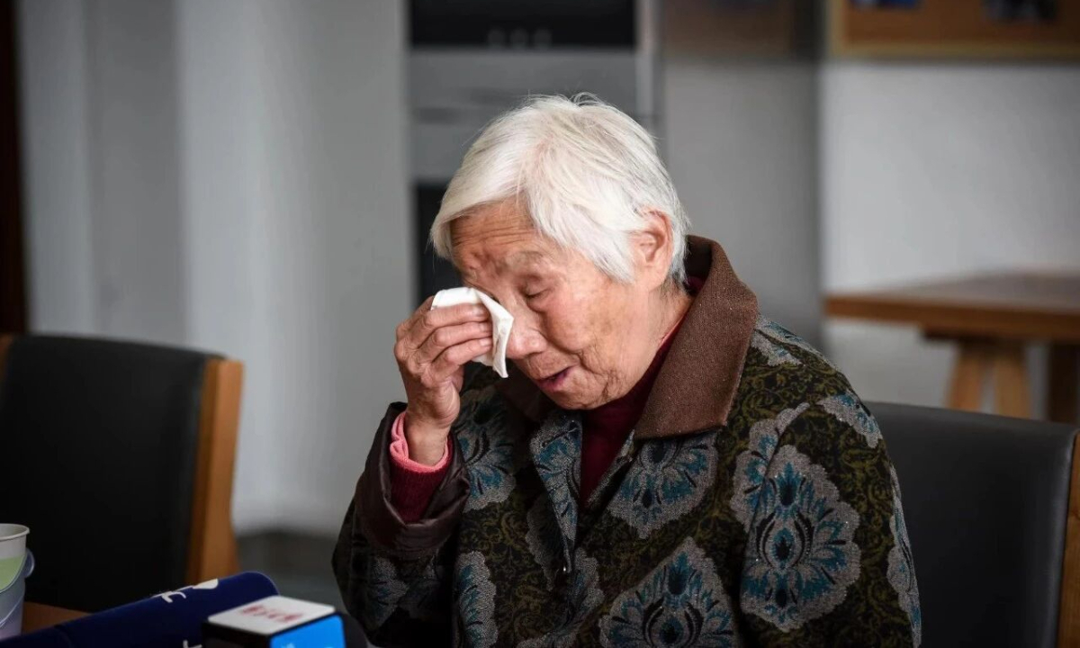 Nanjing Massacre survivor Xiong Shulan Photo: Memorial Hall of the Victims of the Nanjing Massacre by Japanese Invaders 