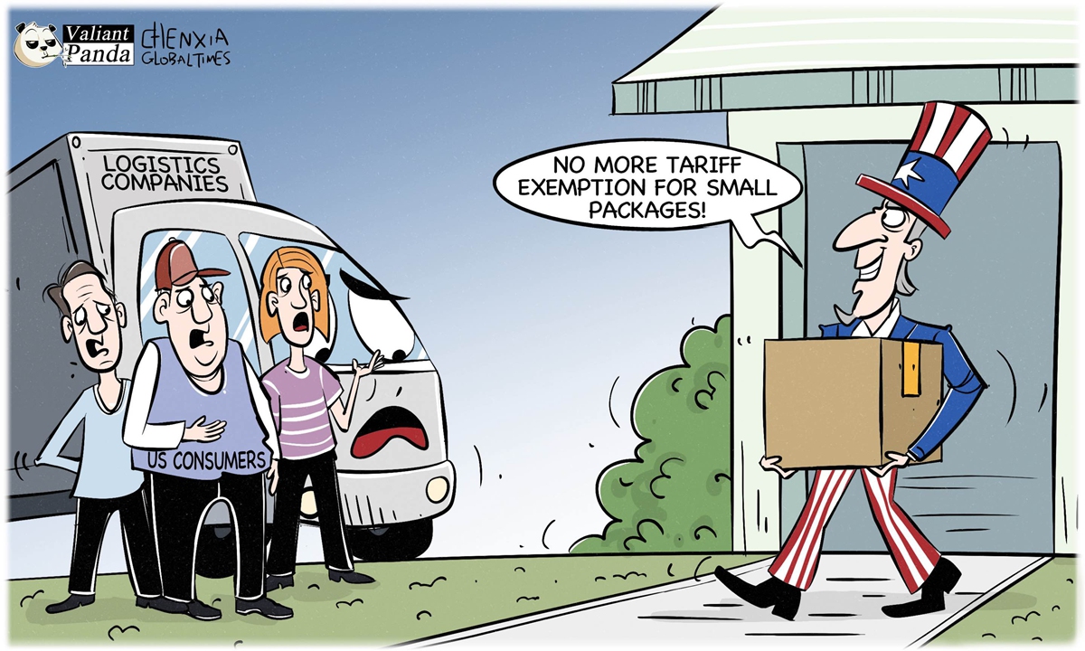 Heavy burden. Illustration: Xia Qing/GT