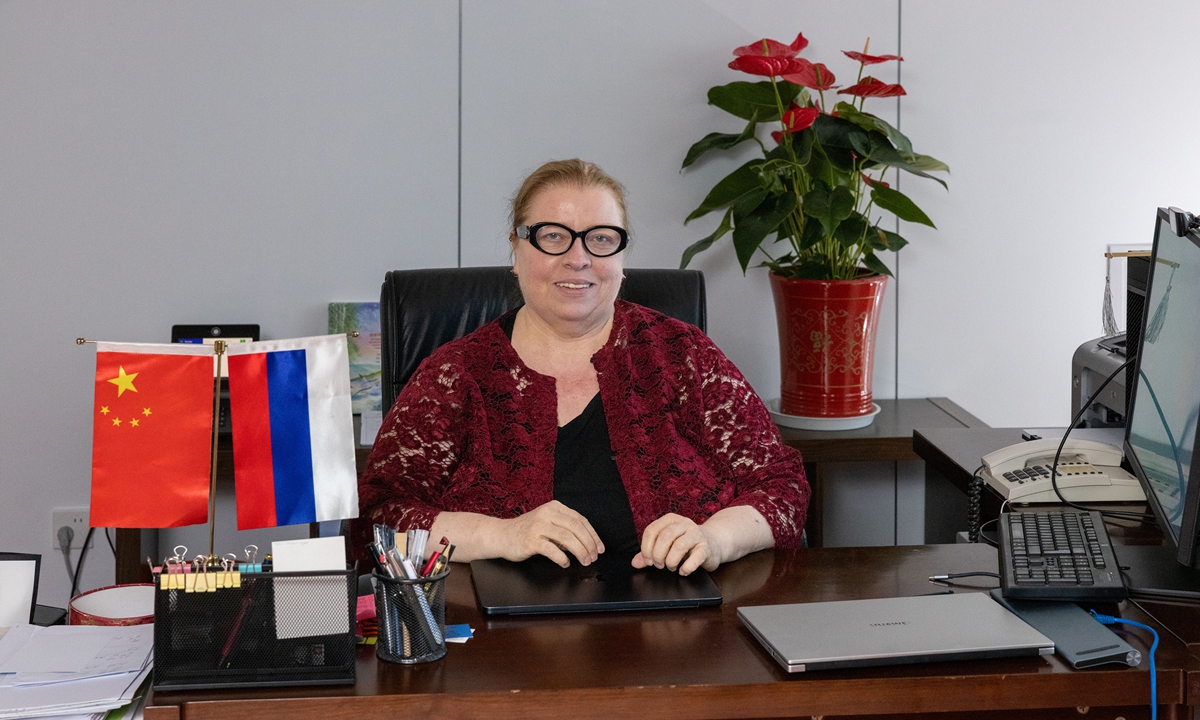 Tatiana Urzhumtseva, director of the Russian Cultural Center in Beijing Photo: Courtesy of the Russian Cultural Center in Beijing