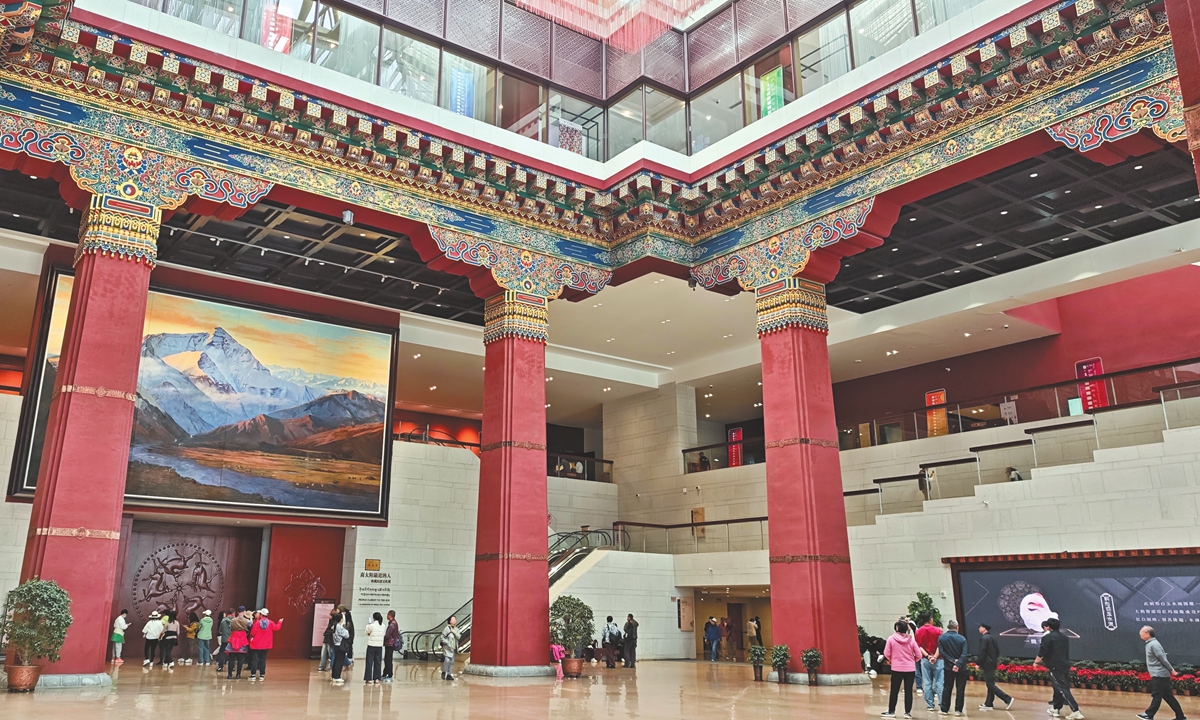 People visit the Xizang Museum on May 20 2025. Photo: Chen Xi/GT