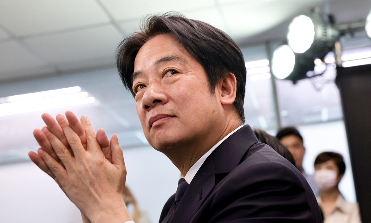 Lai Ching-te Photo: VCG