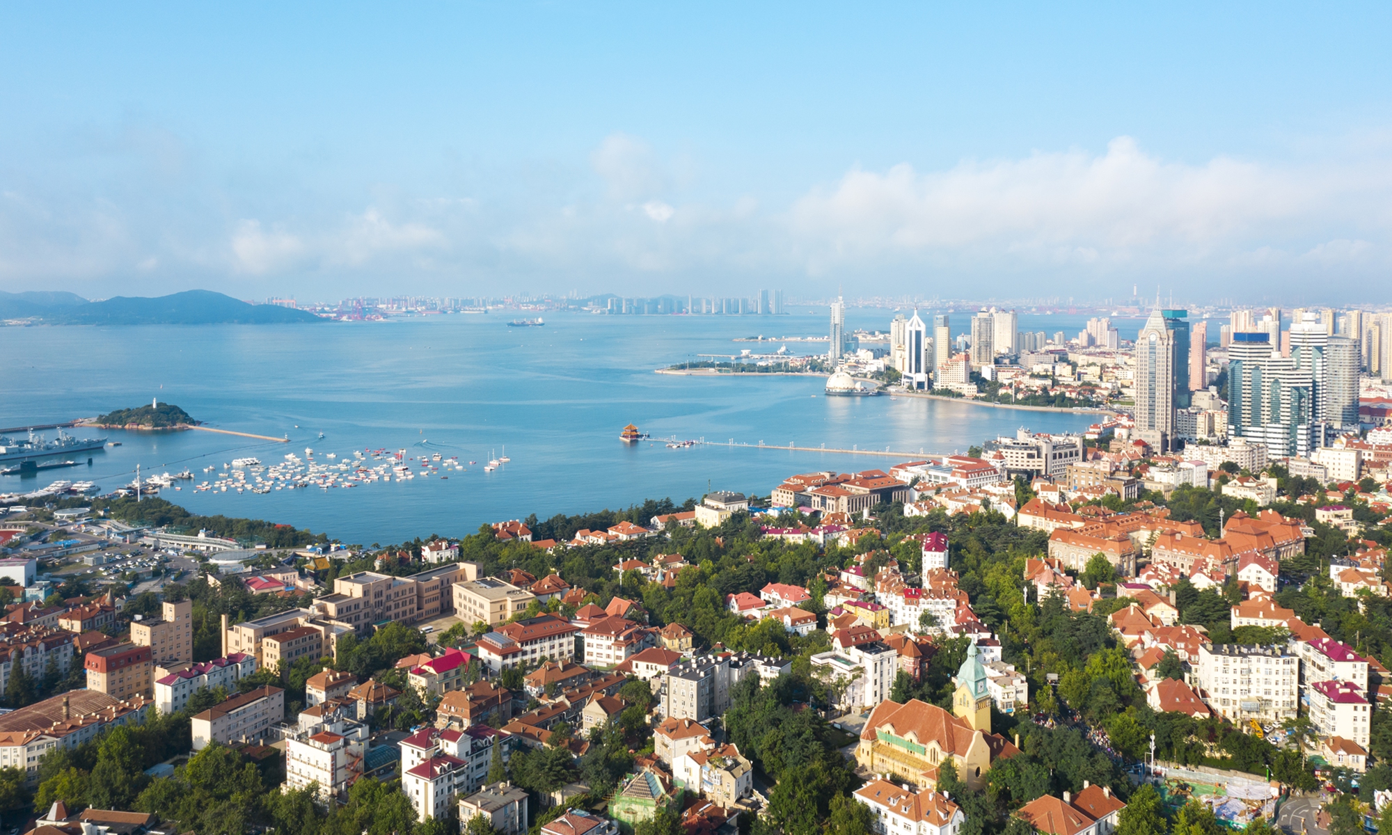 A view of Qingdao, East China's Shandong Province Photo: VCG