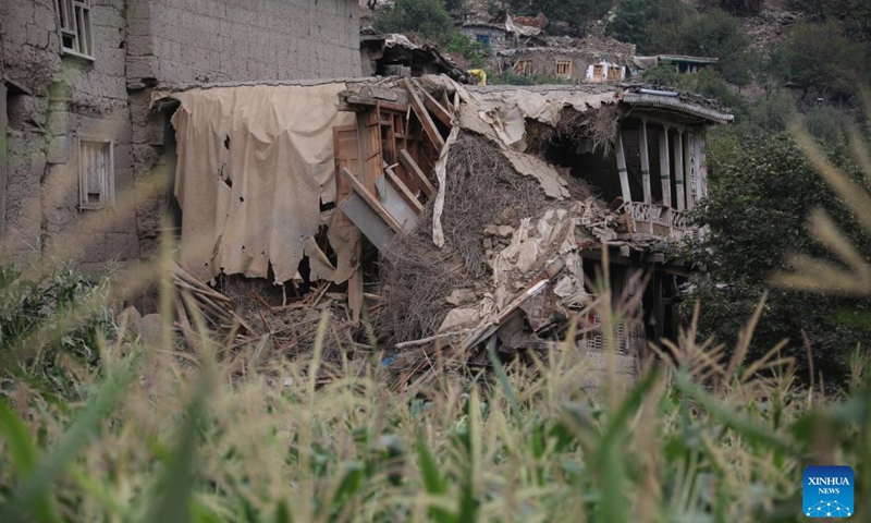 This photo taken on Sept. 1, 2025 shows a view of the earthquake-hit area in Nurgal district of Kunar province, Afghanistan. The death toll from the powerful earthquake that struck eastern Afghanistan has climbed to 1,124, with 3,251 others injured, according to the Afghan Red Crescent Society on Tuesday. (Photo: Xinhua)