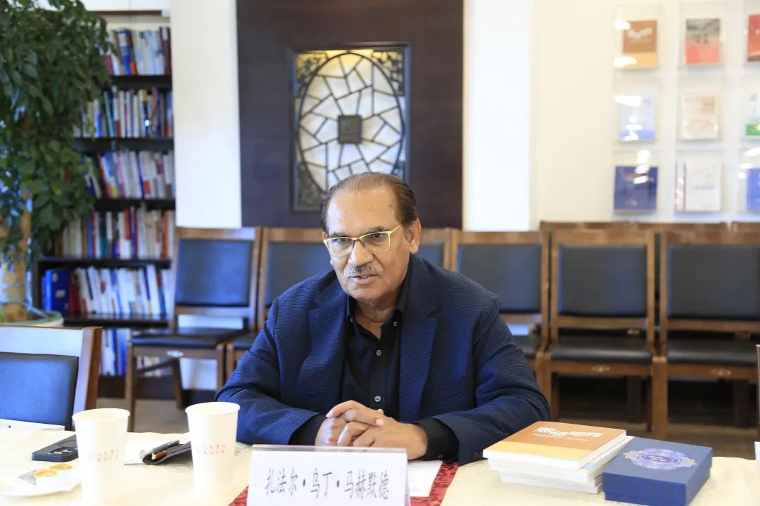 Zafar Uddin Mahmood, special assistant to the former prime minister of Pakistan and chairman of the 