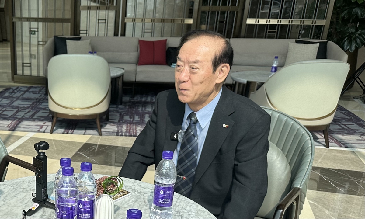 Tetsuo Maeda, the 78-year-old son of Mitsushige Maeda, the late Japanese anti-war activist and the first Japanese soldier of China's Eighth Route Army Photo: Ding Yazhi/GT