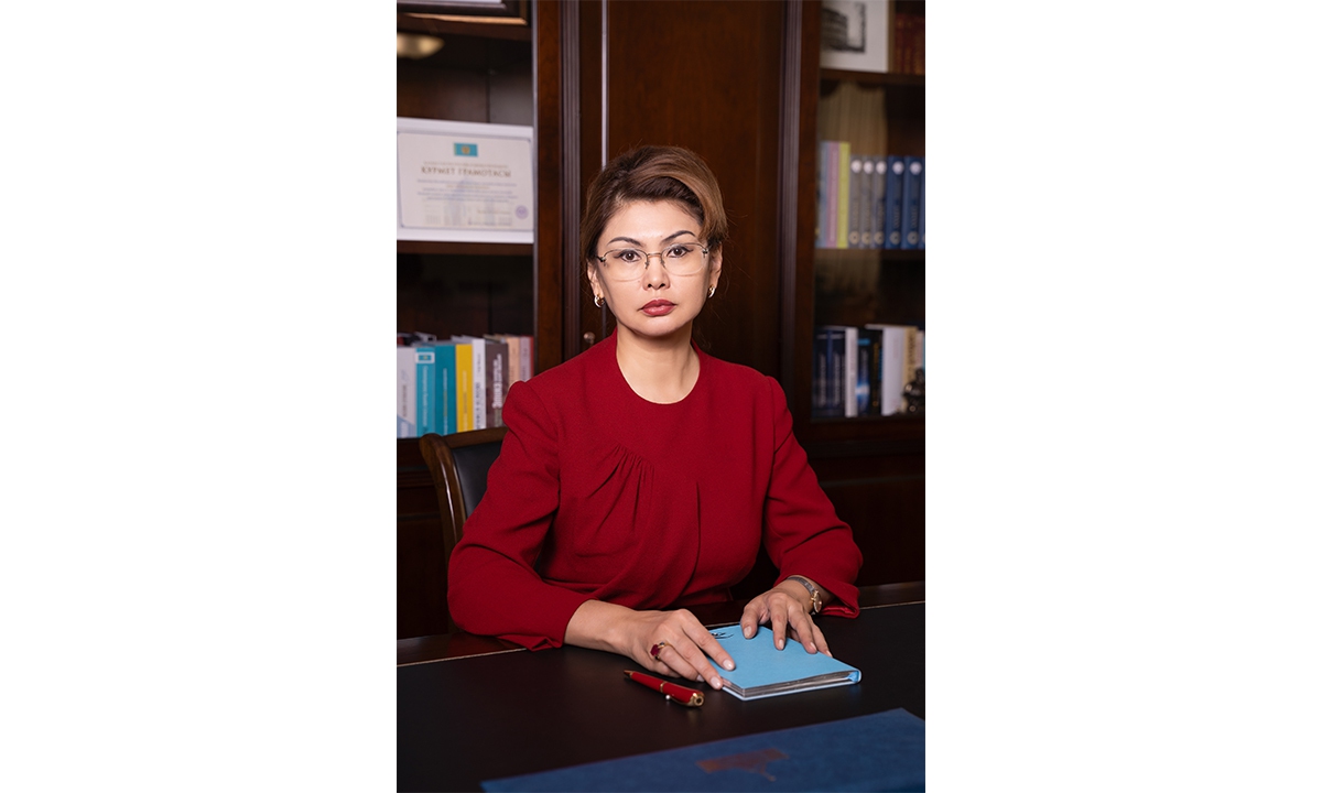 Aida Balayeva, minister of Culture and Information of the Republic of Kazakhstan Photo: Dong Feng/GT