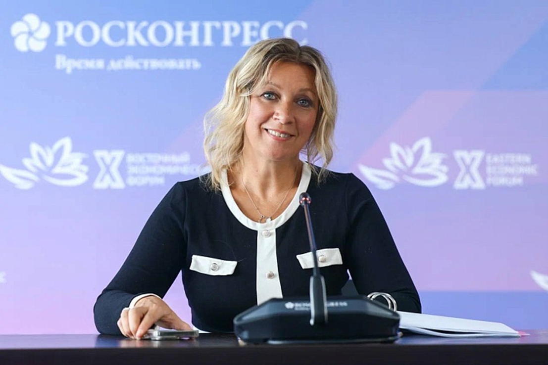 Russian Foreign Ministry Spokesperson Maria Zakharova Photo：Russian Foreign Ministry 