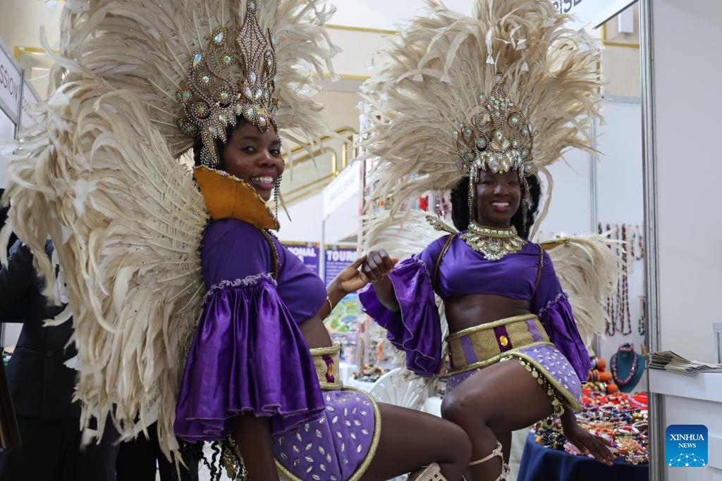 Dancers perform at the fourth Made-in-Ghana Bazaar in Accra, Ghana, Sept. 5, 2025. The three-day event opened here on Friday. (Photo: Xinhua)