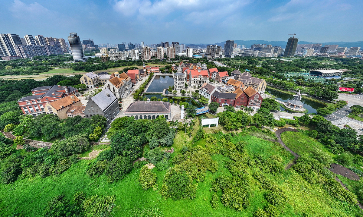 A view of Nanning-Zhongguancun innovation demonstration base in Nanning, South China's Guangxi Zhuang Autonomous Region on August 3, 2025 Photo: VCG