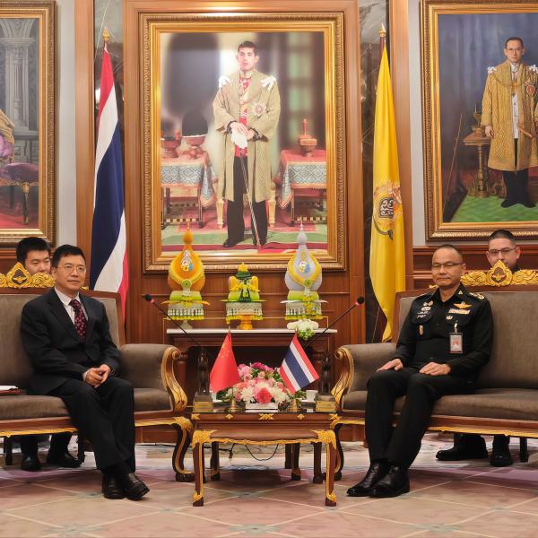  Deng Xijun, Special Envoy for Asian Affairs of the Ministry of Foreign Affairs, visits Thailand on September 15, 2025, to work on the Cambodia-Thailand border disputes. Photo: Screenshot of the Chinese Foreign Ministry website