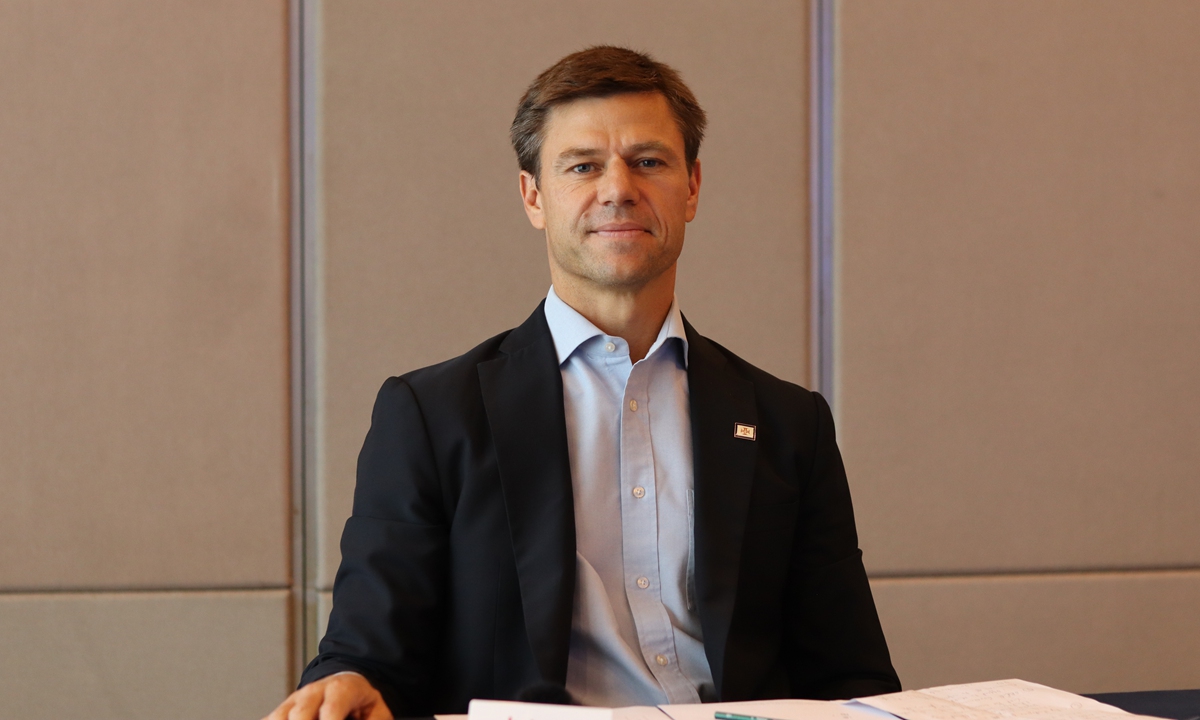 Bernardo Mendia,Secretary General of the Portugal-China Chamber of Commerce and Industry, council member of World Green Design Organization WGDO Photo: Courtesy of WGDO