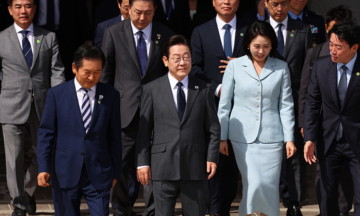 South Korean President Lee Jae-myung heads to US to attend United Nations General Assembly on September 22, 2025. Photo: VCG