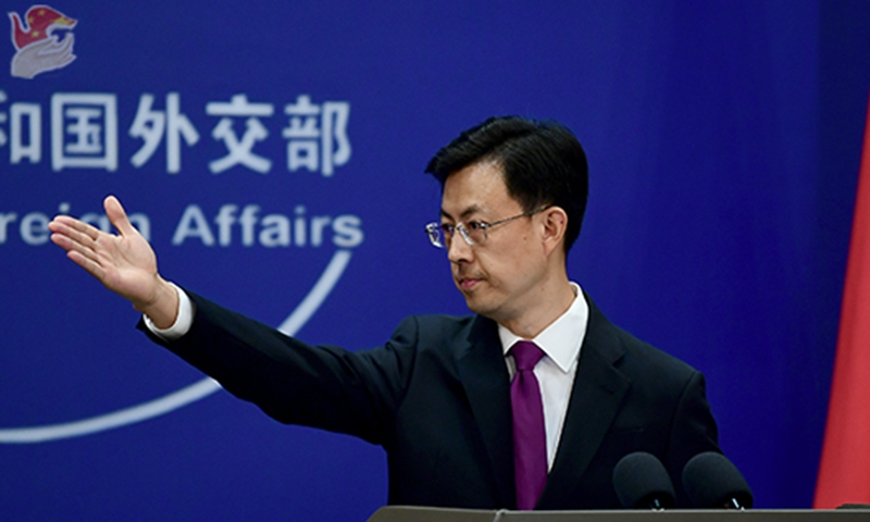 Chinese Foreign Ministry spokesperson Guo Jiakun. Photo: Chinese Foreign Ministry