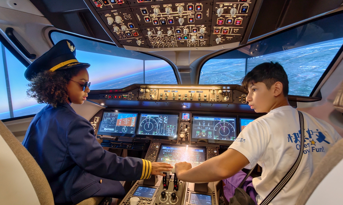 Two young contestants attending the 2025 