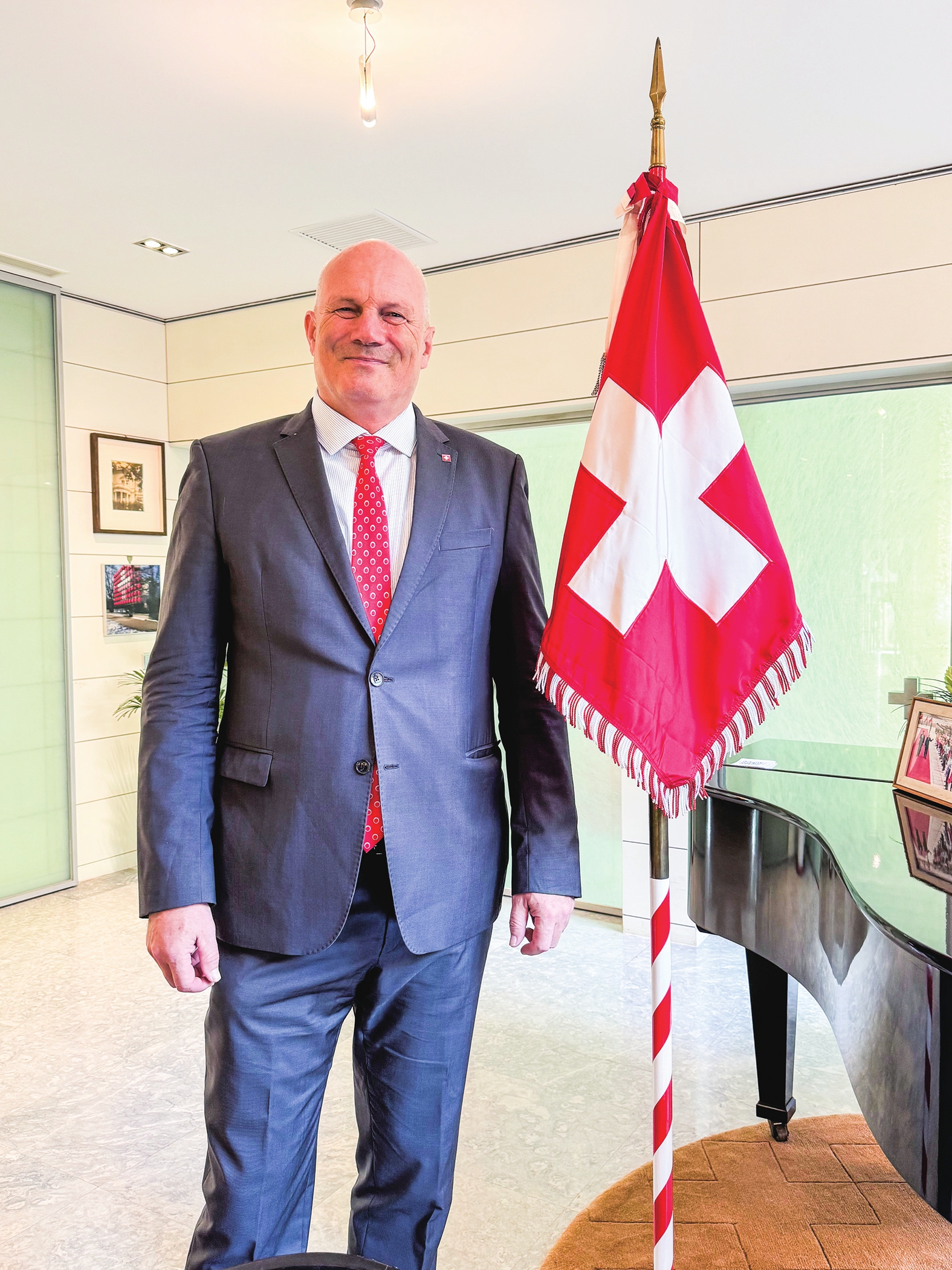 Jürg Burri, ambassador of Switzerland to China Photo: Dong Feng/GT