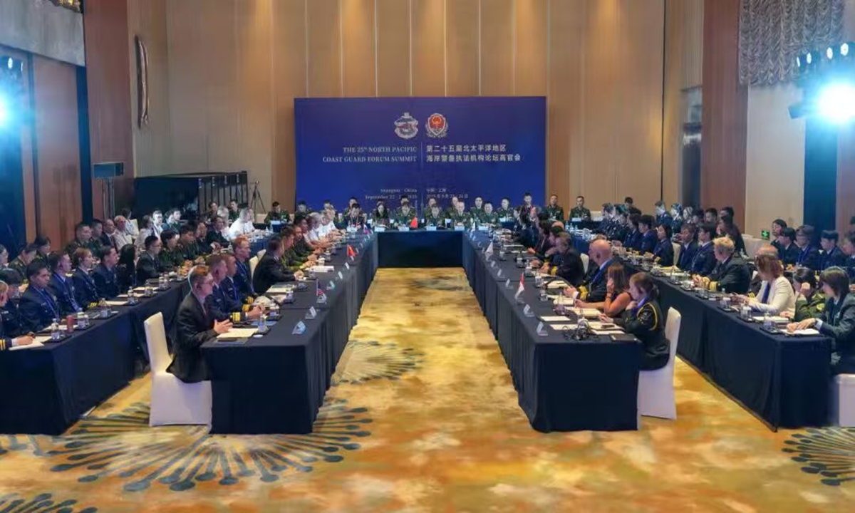 The senior officials' meeting of the 25th North Pacific Coast Guard Forum (NPCGF) 
Photo：offcial Wechat account of China Coast Guard