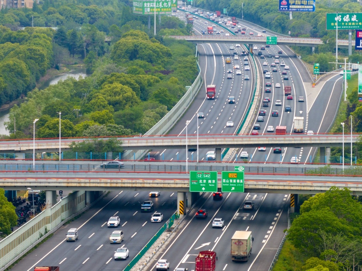 An expressway in Kunshan, East China's Jiangsu Province Photo: VCG