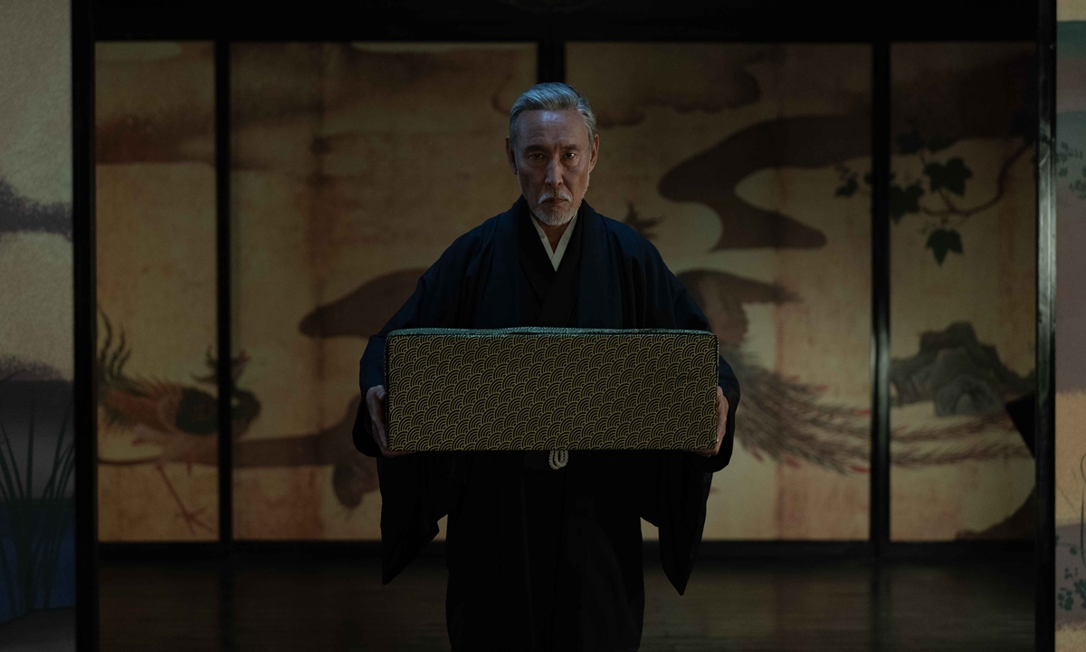 Japanese actor Yasuyuki Hirata who portrays the commander of Unit 731 Shiro Ishii in film Evil Unbound Photo: Courtesy of Yasuyuki Hirata