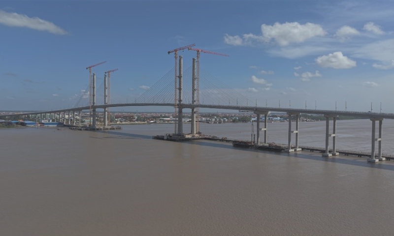 The New Demerara River Bridge Photo: Hu Zihan