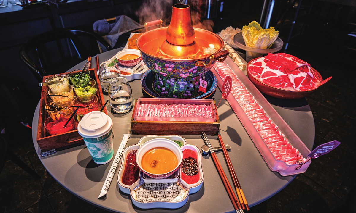A traditional Beijing copper hotpot Photos: VCG