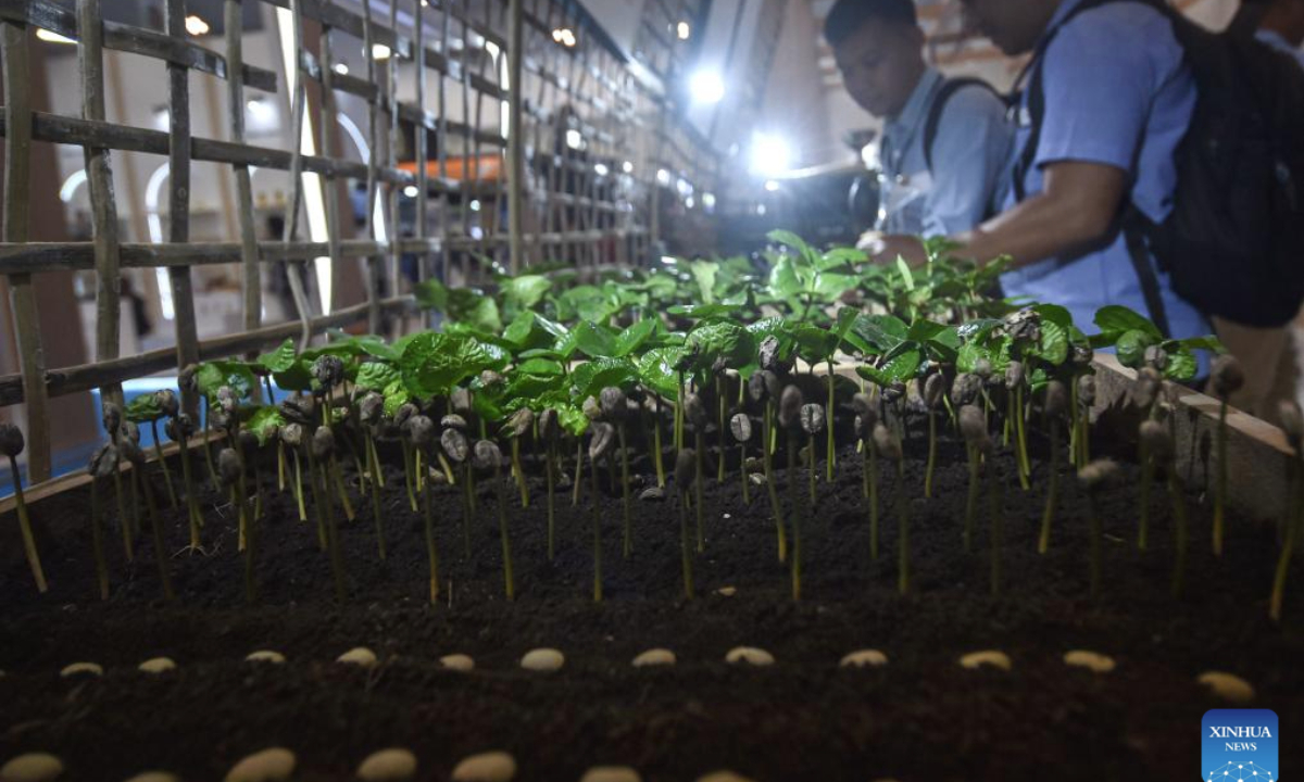 People visit the Indonesia Trade Expo 2025 in Tangerang of Banten Province, Indonesia, on Oct. 15, 2025. The expo is held here from Oct. 15 to 19 this year. (Xinhua/Agung Kuncahya B.)
