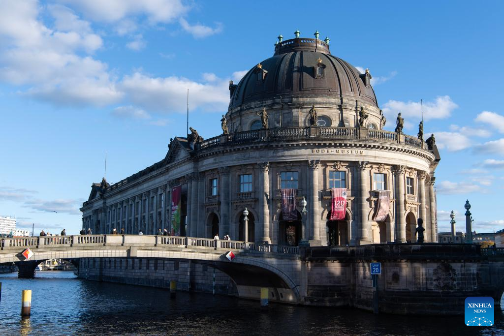 The Bode Museum is pictured in Berlin, Germany, Oct. 18, 2025.

A wide range of activities for families were held to celebrate the 121st anniversary of the opening of the Bode Museum on Saturday. (Xinhua/Zhang Haofu)