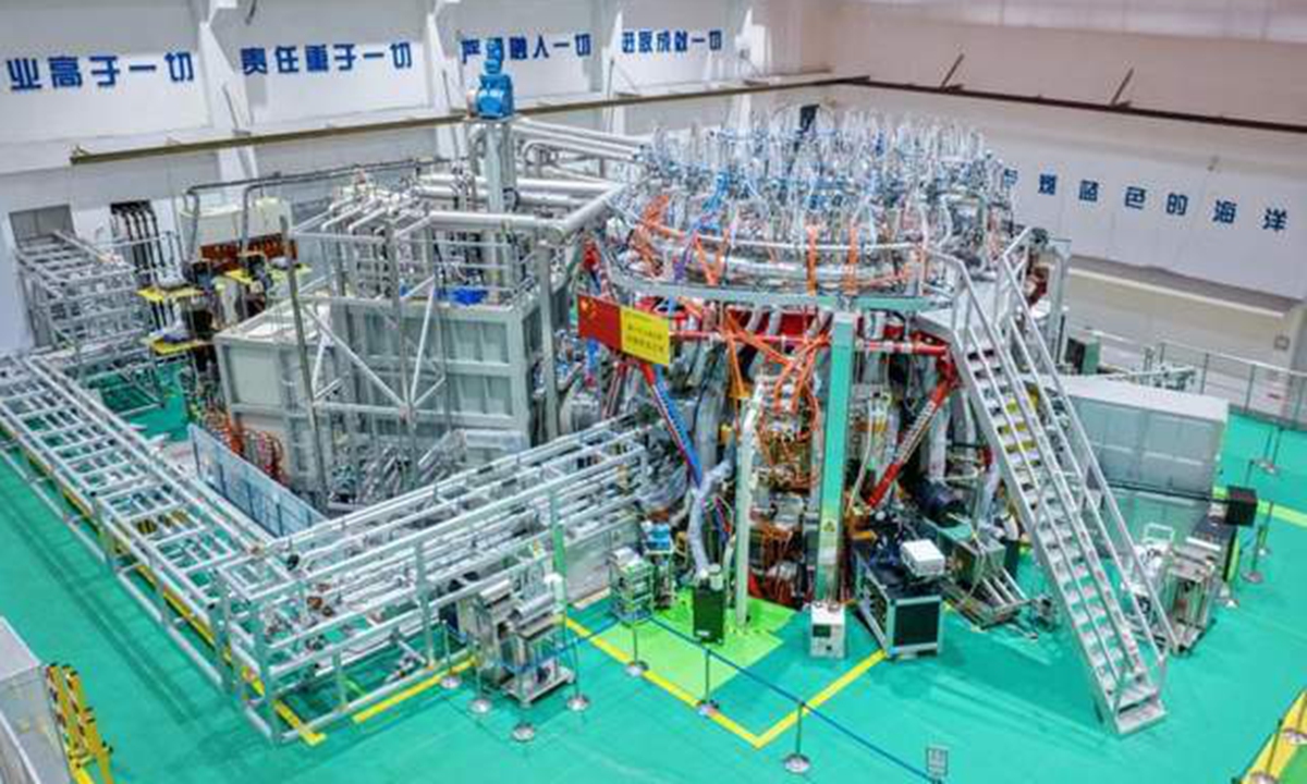  China's new-generation 'artificial sun' Photo: CNNC