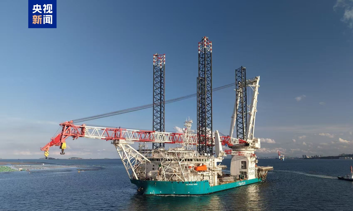 The Norse Wind Photo: CCTV News