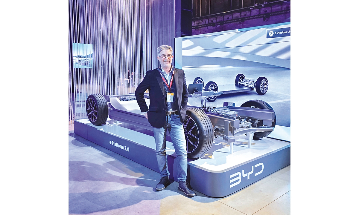 Massimo Alboreto, sales director and co-founder of NoleggioElettrico
