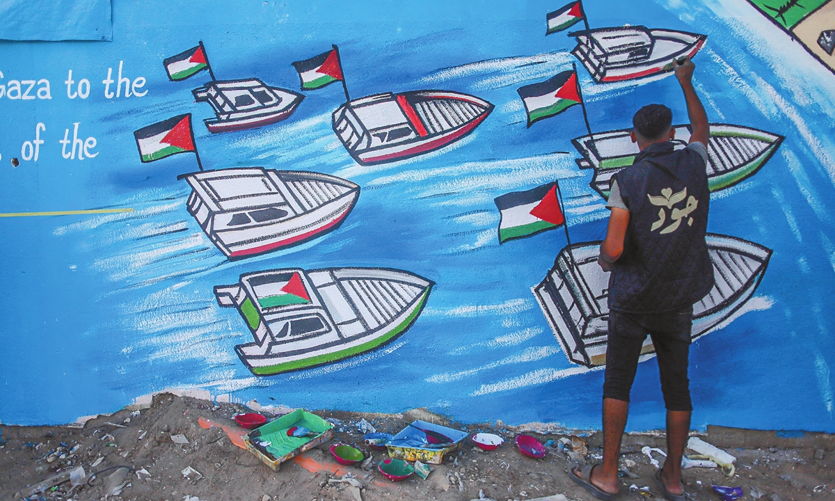 'We have to create conditions that are favorable to Palestinians living a normal life'