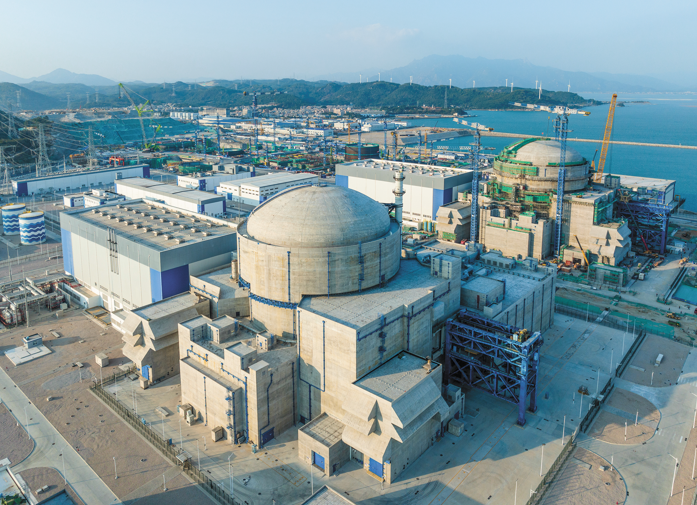 The Hualong One nuclear power in Zhangzhou, East China's Fujian Province Photo: Courtesy of CNNC