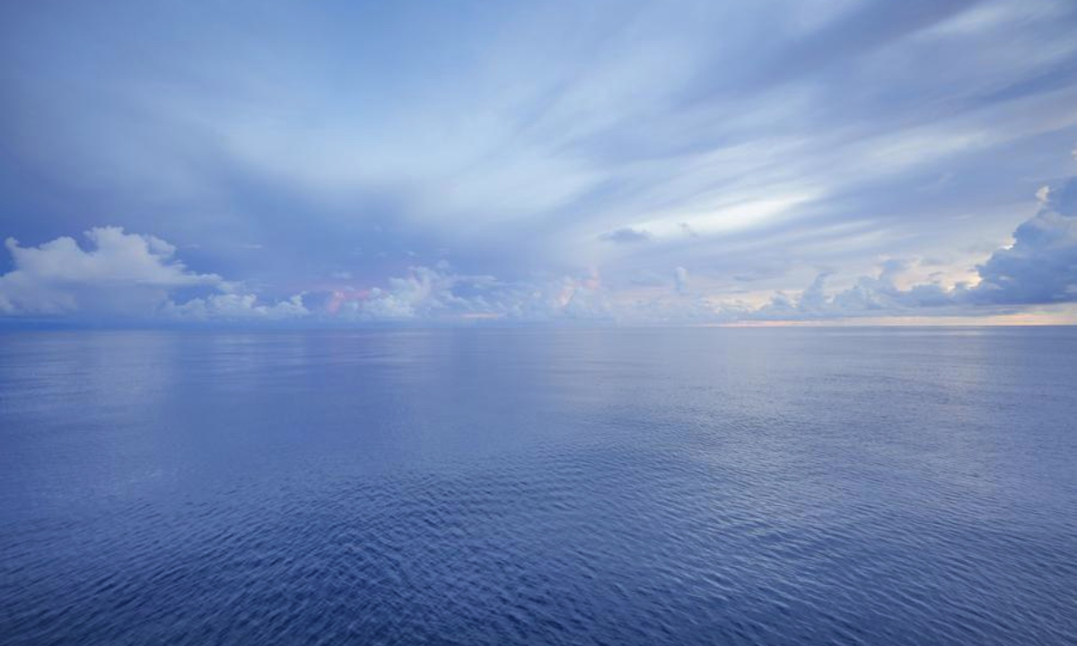 This photo taken on Sept. 8, 2025 shows a view of the South China Sea. (Xinhua/Xu Hongyan)