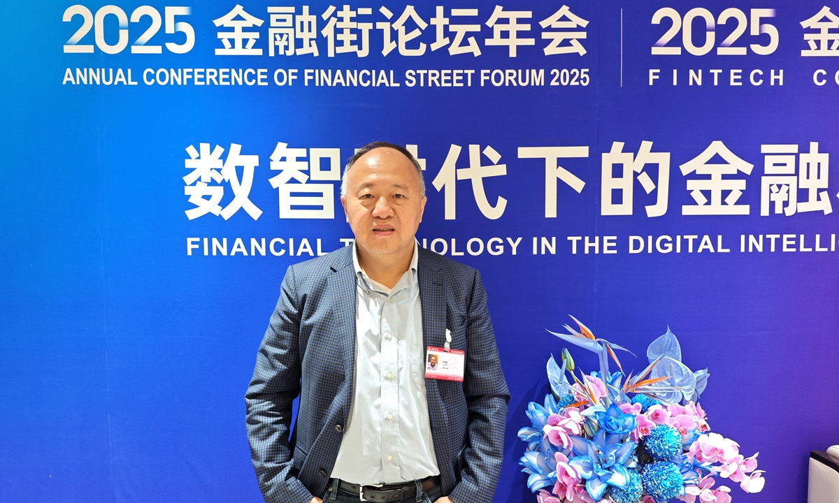 Jun S. Liu, a member of the US National Academy of Sciences Photo: Yin Yeping/GT