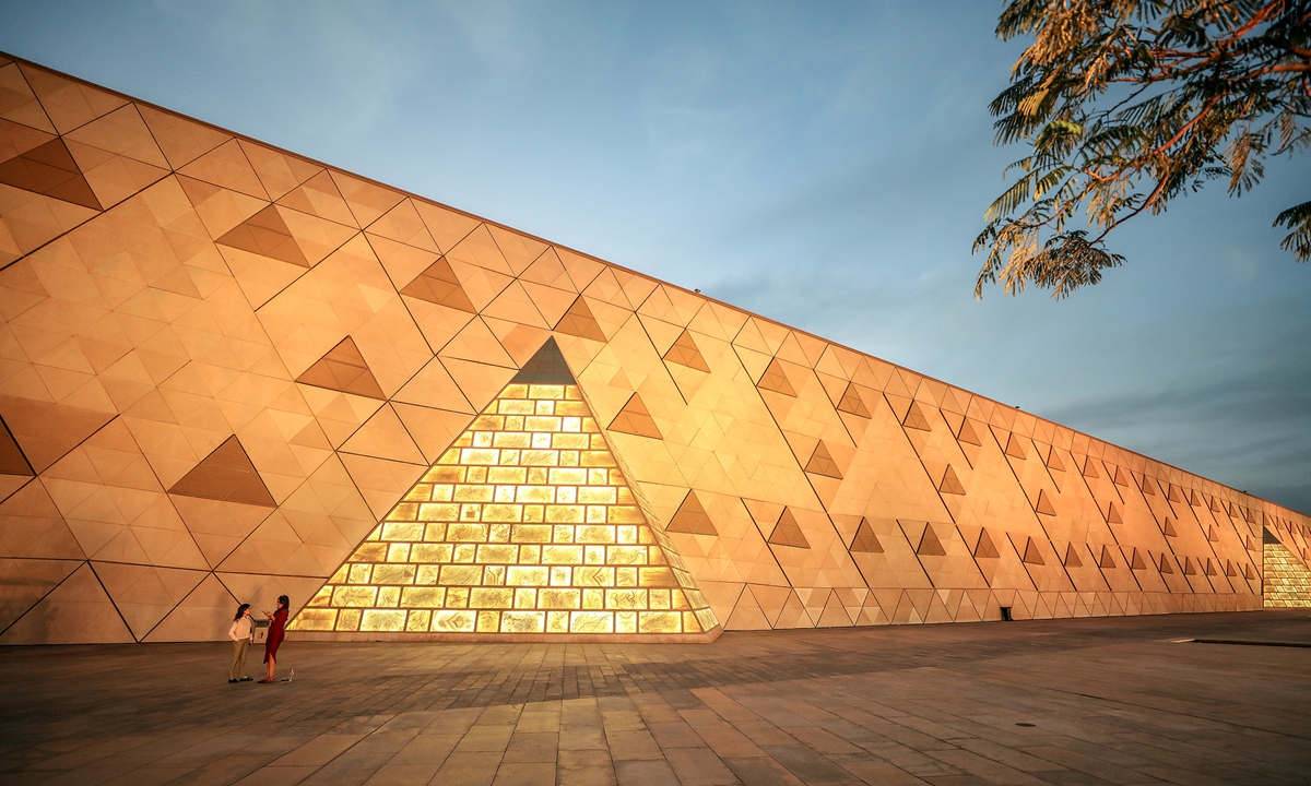 Oficjalne otwarcie Wielkiego Muzeum Egipskiego nastąpi 1 listopada 2025 r. Zdjęcie: VCG