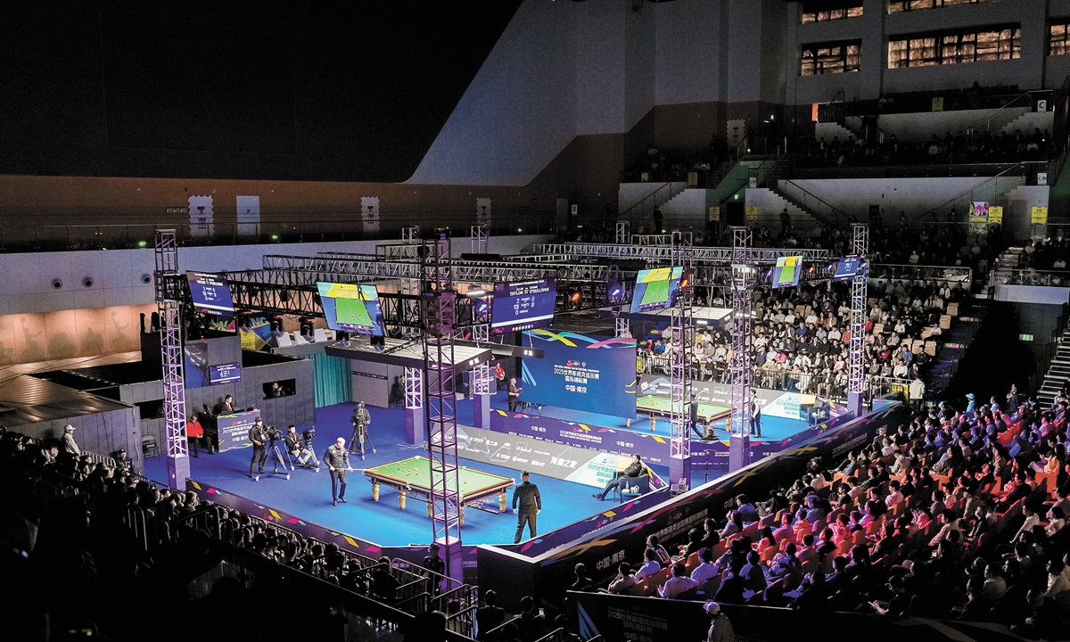 A view inside the venue which hosts the 2025 International Championship in Nanjing Photo: Courtesy of organizers